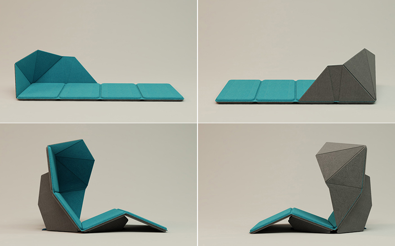 Illustration for article titled This Pop-Up Chair Would Make Long Layovers So Much More Tolerable
